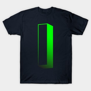 Letter I Letter Art T-Shirt